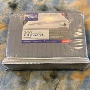 Better Homes And Gardens 300 Thread Count Gray Sheet Set